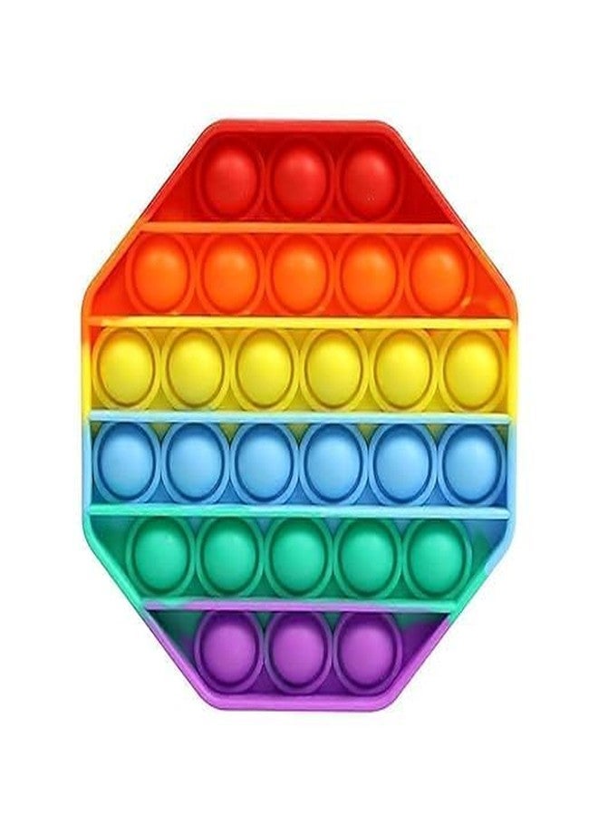 KERFORA Silicone Push pop it Bubble Fidget Toy Push Pop Bubble Fidget Sensory Toy,Autism Special Needs Silicone Stress Relief Toy,Great Fidget Toy Novelty Gifts for Girls Boys Kids Adults (Squishy) - Image 3